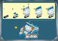 LEGO 7161 instructions page 12 – build guide