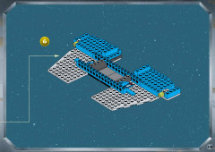 LEGO 7161 instructions page 19 – build guide