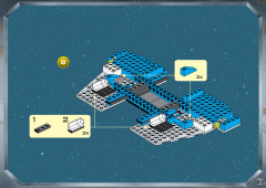 LEGO 7161 instructions page 21 – build guide