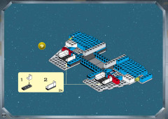 LEGO 7161 instructions page 22 – build guide