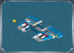 LEGO 7161 instructions page 23 – build guide