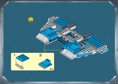 LEGO 7161 instructions page 27 – build guide
