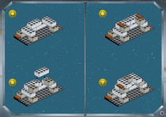 LEGO 7161 instructions page 3 – build guide