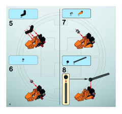 LEGO 7162 instructions page 18 – build guide