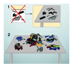 LEGO 7162 instructions page 2 – build guide