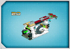 LEGO 7163 instructions page 18 – build guide