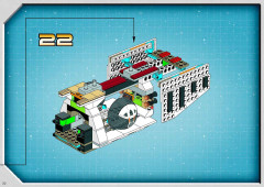 LEGO 7163 instructions page 22 – build guide