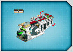 LEGO 7163 instructions page 23 – build guide