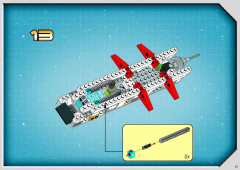 LEGO 7163 instructions page 49 – build guide