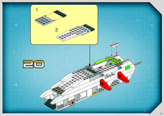 LEGO 7163 instructions page 53 – build guide