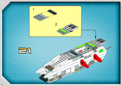 LEGO 7163 instructions page 54 – build guide