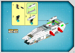LEGO 7163 instructions page 55 – build guide