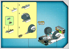 LEGO 7163 instructions page 9 – build guide