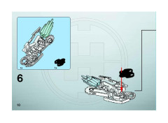 LEGO 7164 instructions page 10 – build guide