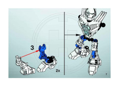 LEGO 7164 instructions page 7 – build guide