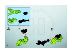 LEGO 7165 instructions page 6 – build guide