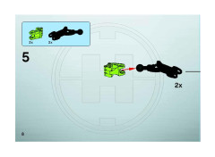 LEGO 7165 instructions page 8 – build guide