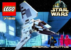 LEGO 7166 instructions page 1 – build guide
