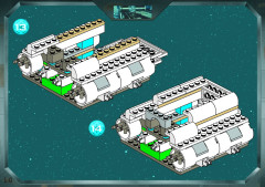 LEGO 7166 instructions page 10 – build guide