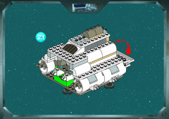 LEGO 7166 instructions page 17 – build guide