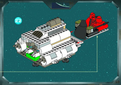 LEGO 7166 instructions page 19 – build guide