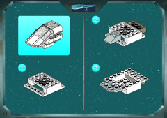 LEGO 7166 instructions page 20 – build guide