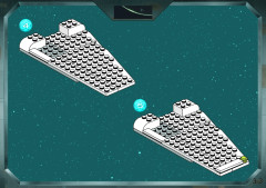 LEGO 7166 instructions page 33 – build guide