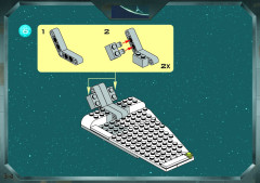 LEGO 7166 instructions page 34 – build guide