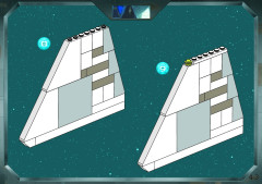 LEGO 7166 instructions page 43 – build guide