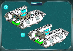 LEGO 7166 instructions page 9 – build guide