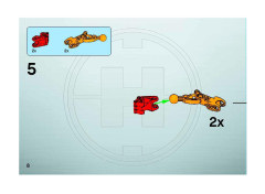 LEGO 7167 instructions page 8 – build guide
