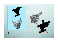 LEGO 7168 instructions page 3 – build guide