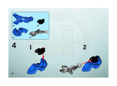 LEGO 7169 instructions page 6 – build guide