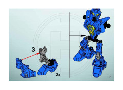 LEGO 7169 instructions page 7 – build guide