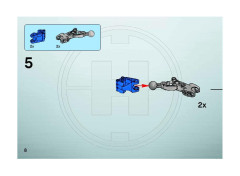 LEGO 7169 instructions page 8 – build guide
