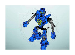 LEGO 7169 instructions page 9 – build guide