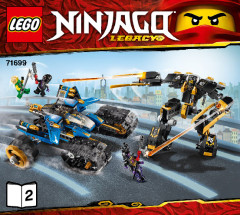 LEGO 71699 instructions page 1 – build guide