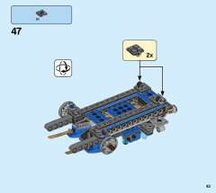 LEGO 71699 instructions page 43 – build guide