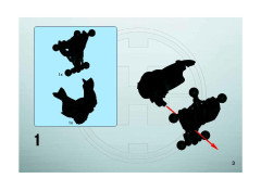 LEGO 7170 instructions page 3 – build guide