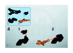LEGO 7170 instructions page 6 – build guide