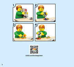 LEGO 71702 instructions page 2 – build guide