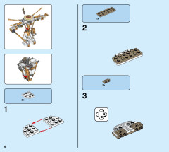 LEGO 71702 instructions page 6 – build guide