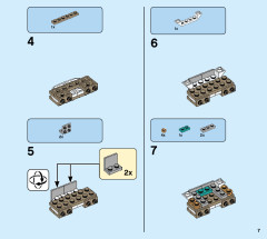 LEGO 71702 instructions page 7 – build guide