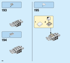 LEGO 71702 instructions page 84 – build guide