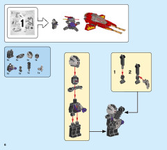 LEGO 71704 instructions page 6 – build guide
