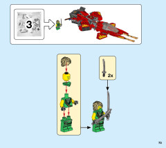 LEGO 71704 instructions page 73 – build guide