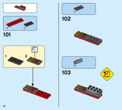 LEGO 71704 instructions page 74 – build guide