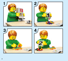 LEGO 71707 instructions page 2 – build guide