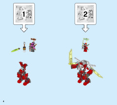 LEGO 71707 instructions page 4 – build guide