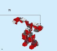 LEGO 71707 instructions page 44 – build guide